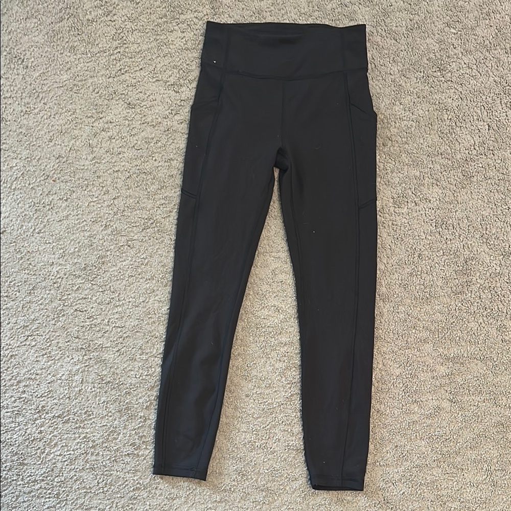 Lululemon Black High-Waisted Leggings worn once